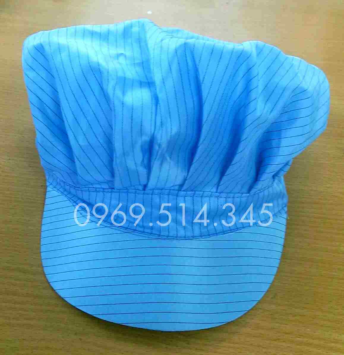 Mũ đội đầu phòng sạch chống tĩnh điện