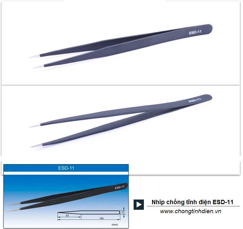 Nhíp chống tĩnh điện ESD-11