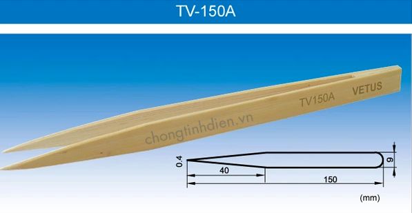 Nhíp tre VETUS TV150A là loại nhíp đầu nhọn