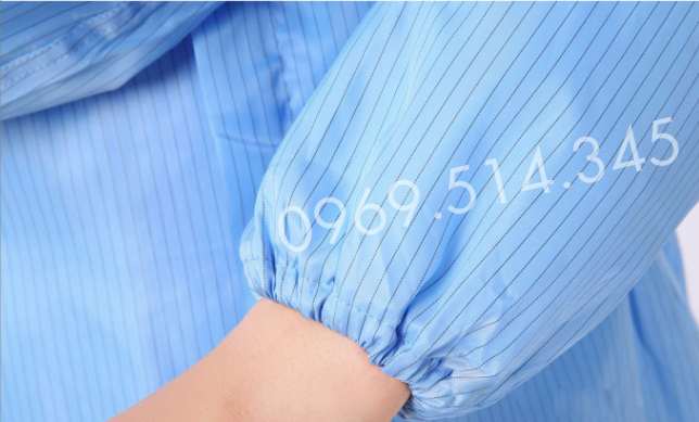 Sản phẩm có bo chun cổ tay tránh bi lỏng hay vướng mắc khi làm việc