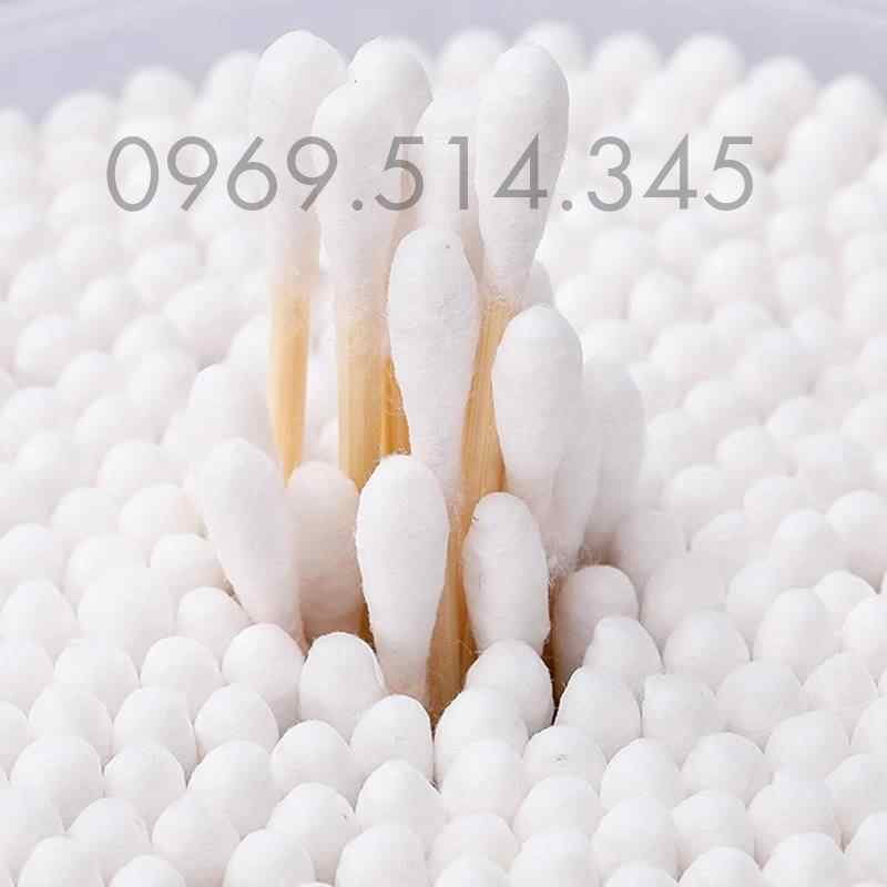 Tăm bông được thiết kế từ sợi cotton mang lại nhiều ưu điểm cho người sử dụng