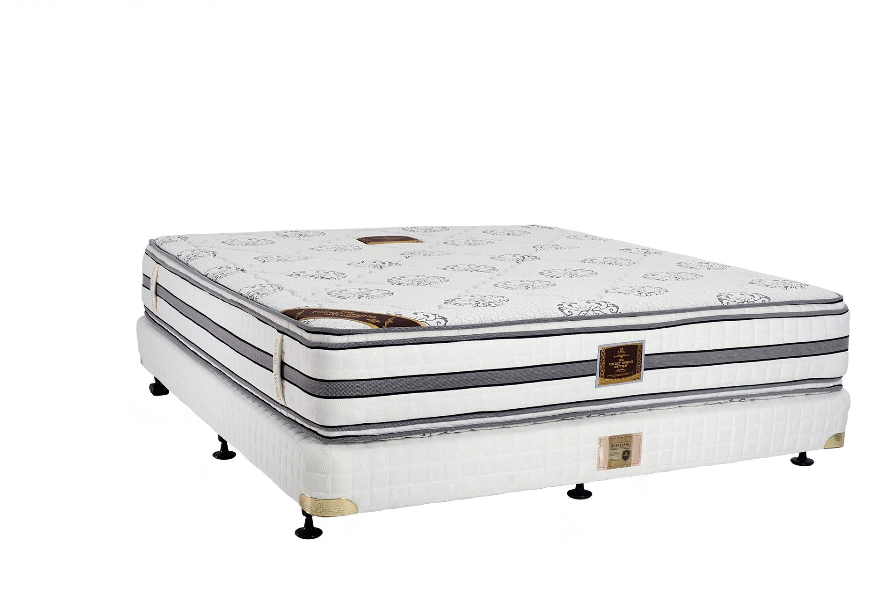 Đệm Lò Xo Túi 4 Viền Royal Award Hanvico