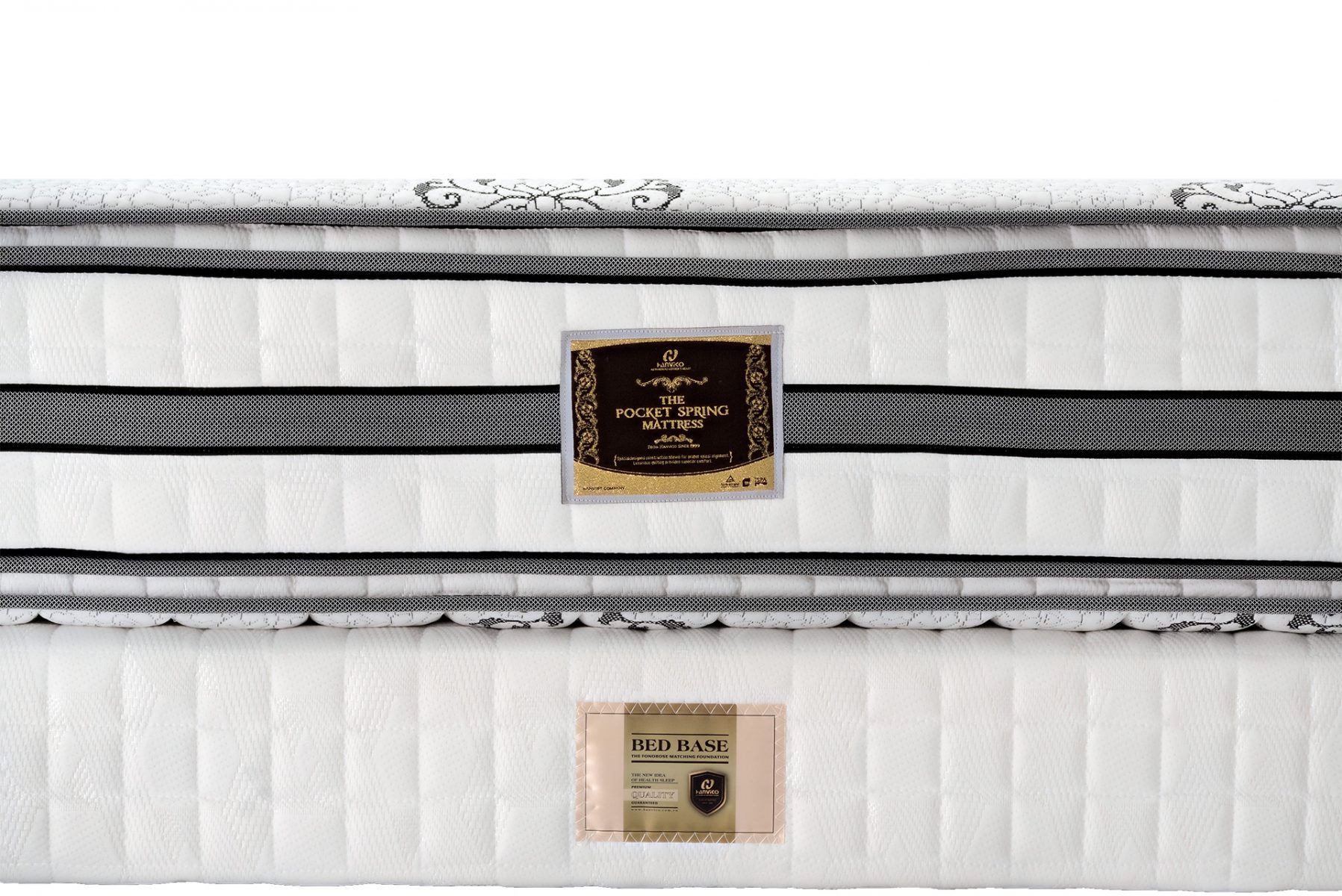 Đệm Lò Xo Túi 4 Viền Royal Award Hanvico