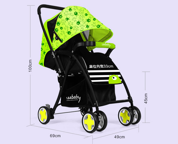 Xe đẩy Seebaby T08 mini