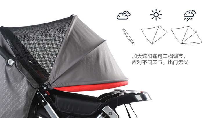 Mái che phủ rộng giúp chống nắng, mưa, gió, bui tối đa