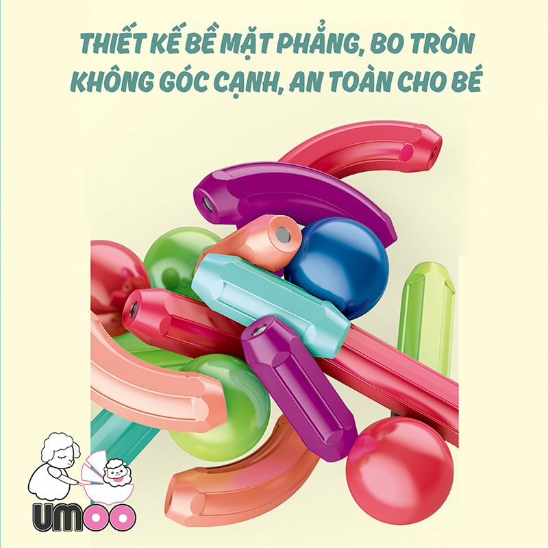 Bộ xếp hình nam châm từ tính Umoo UM-1085