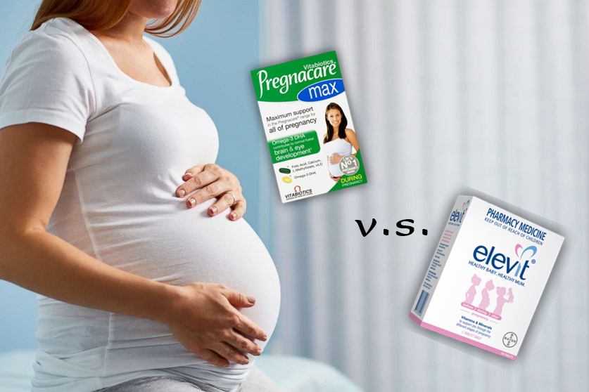Nên chọn Elevit cho bà bầu hay pregnacare ?