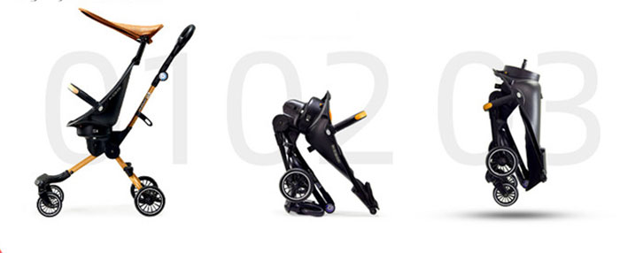 Hướng dẫn gấp gọn xe đẩy baobaohao V5