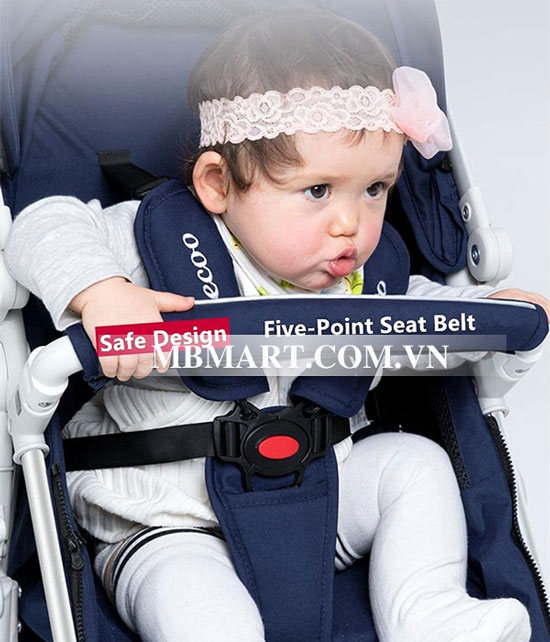 Xe đẩy Belecoo 2 chiều kèm nôi xách tay PM-0292