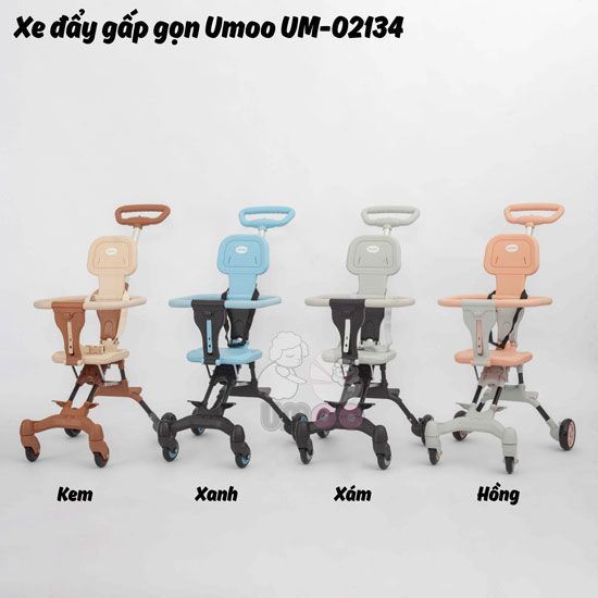 Xe đẩy du lịch cho bé siêu gọn nhẹ Umoo UM-02134