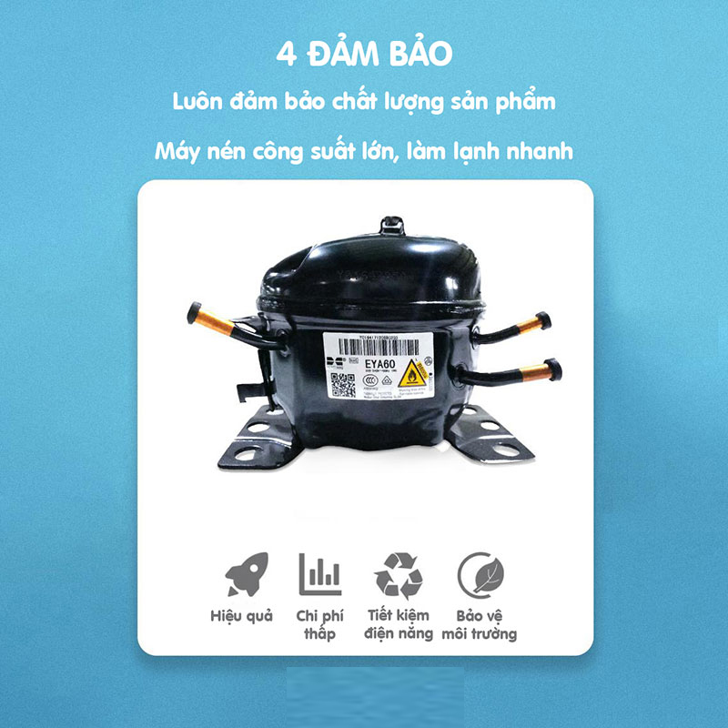 Tủ lạnh mini Doux 50L