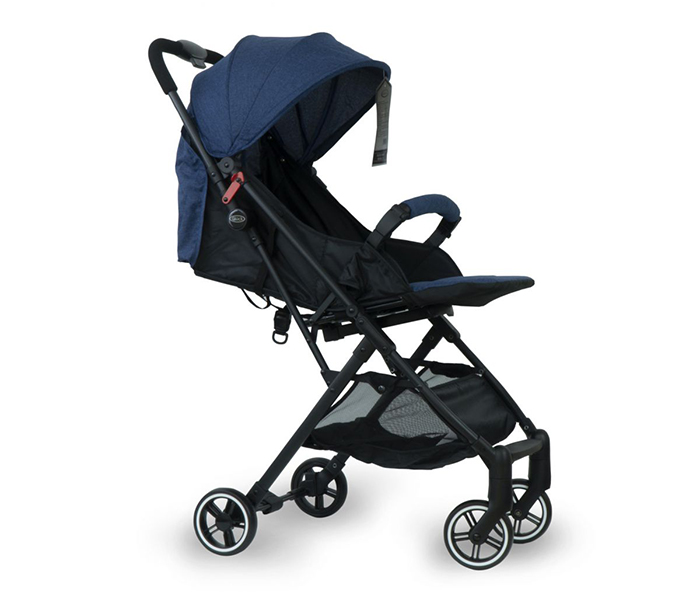 Xe đẩy du lịch gấp gọn Gluck C3 màu xanh navy
