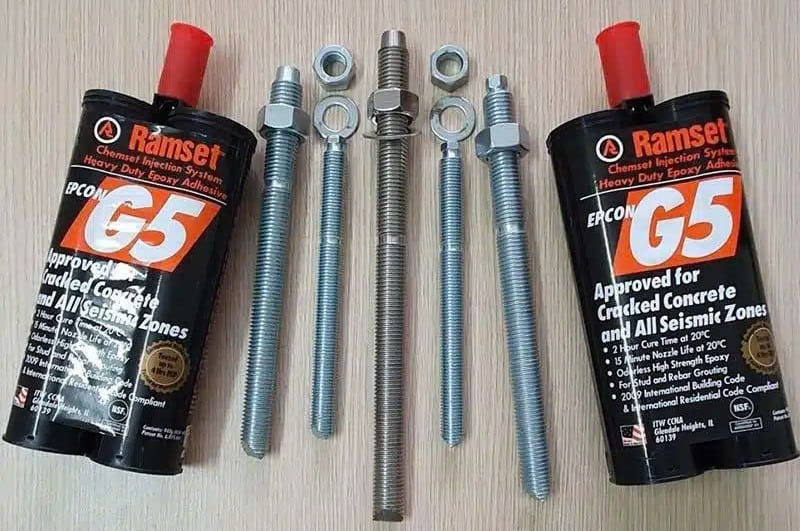 Đặc tính keo khoan cấy thép