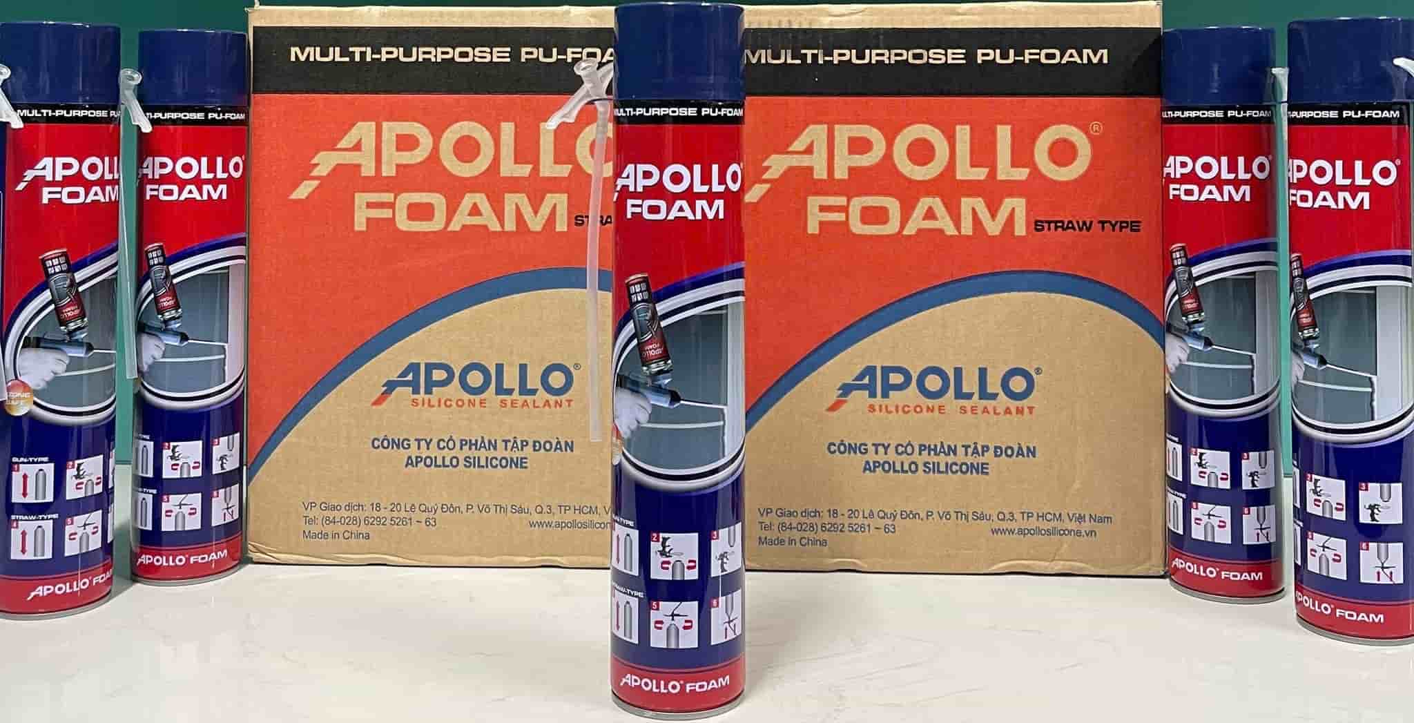 Đại lý keo bọt nở apollo foam ở hà nội