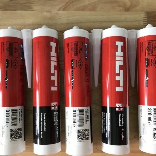 keo chống cháy lan hilti cp606 keo trám chống cháy