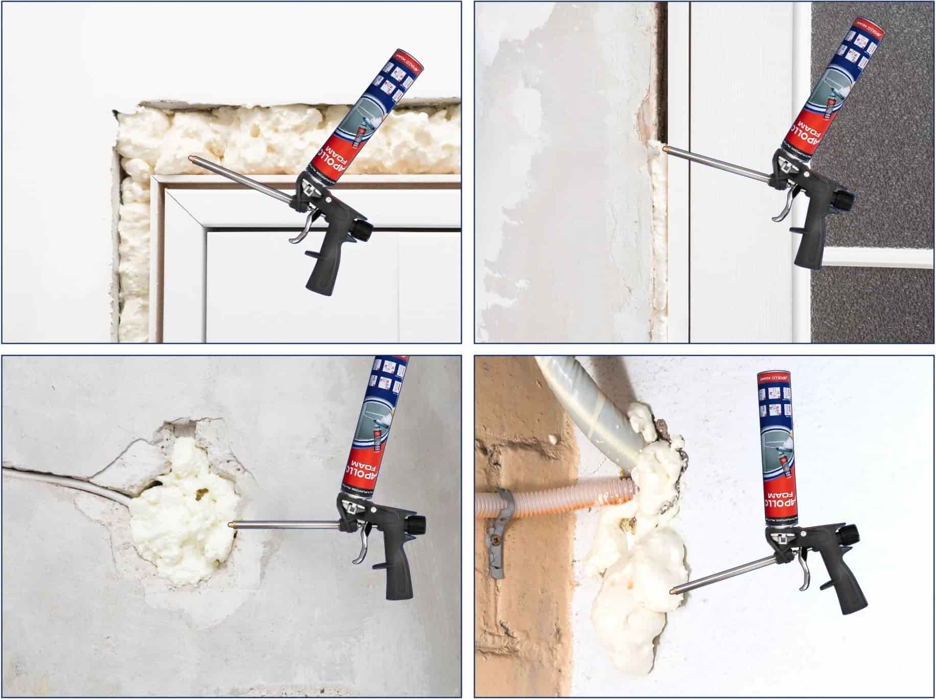 Keo Apollo foam bán dính trên nhiều bề mặt