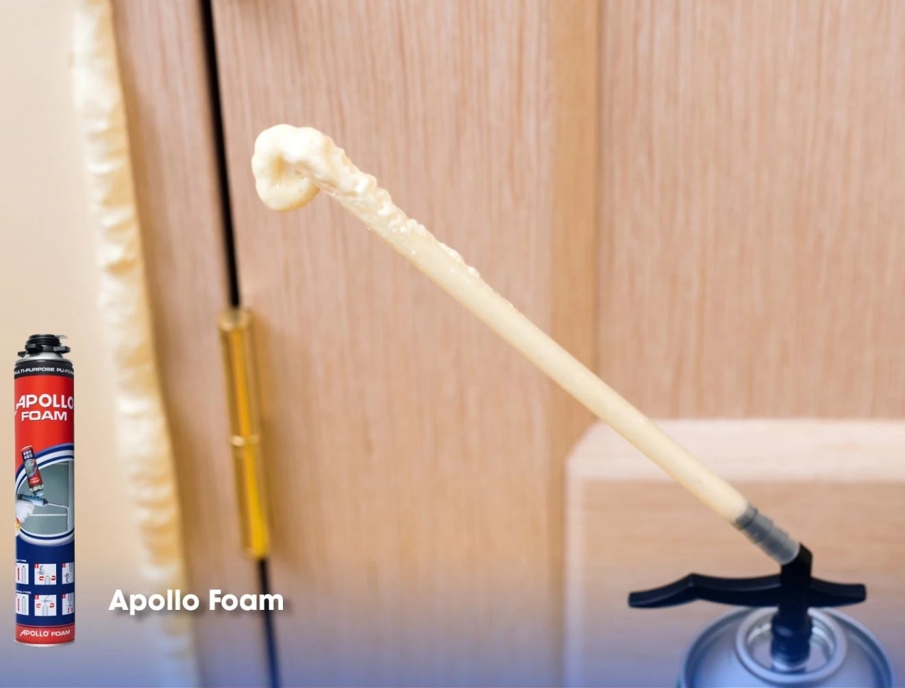 Keo bọt nở Apollo foam dùng vòi phun