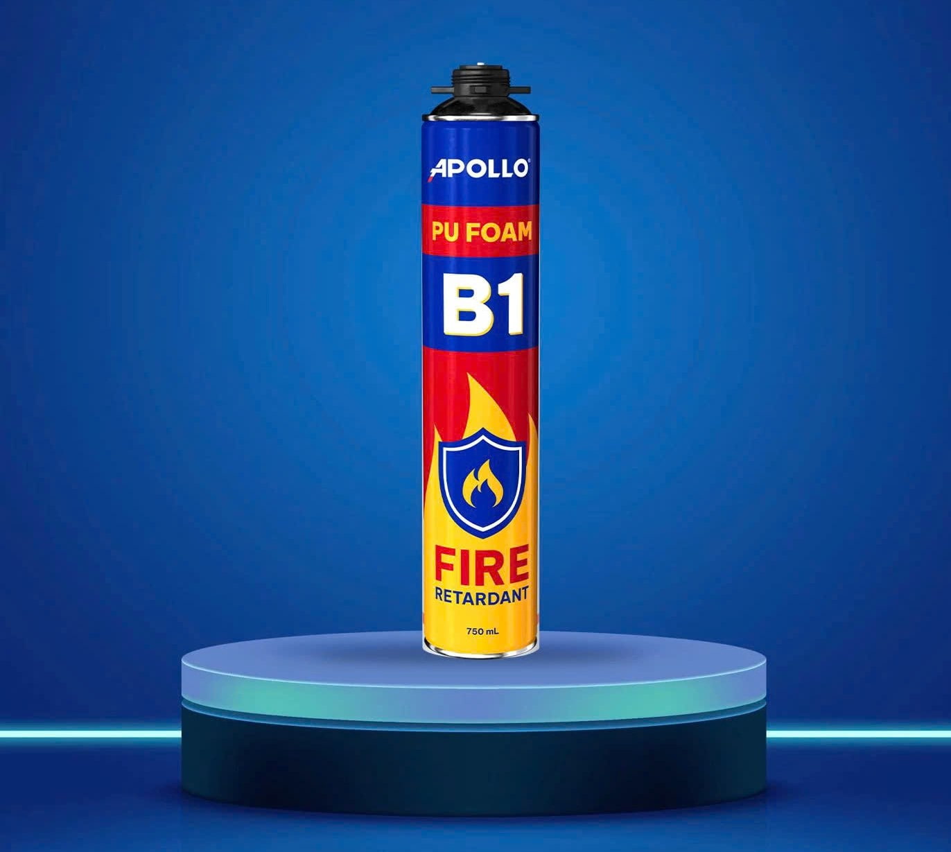 Keo bọt nở chống cháy PU Apollo foam