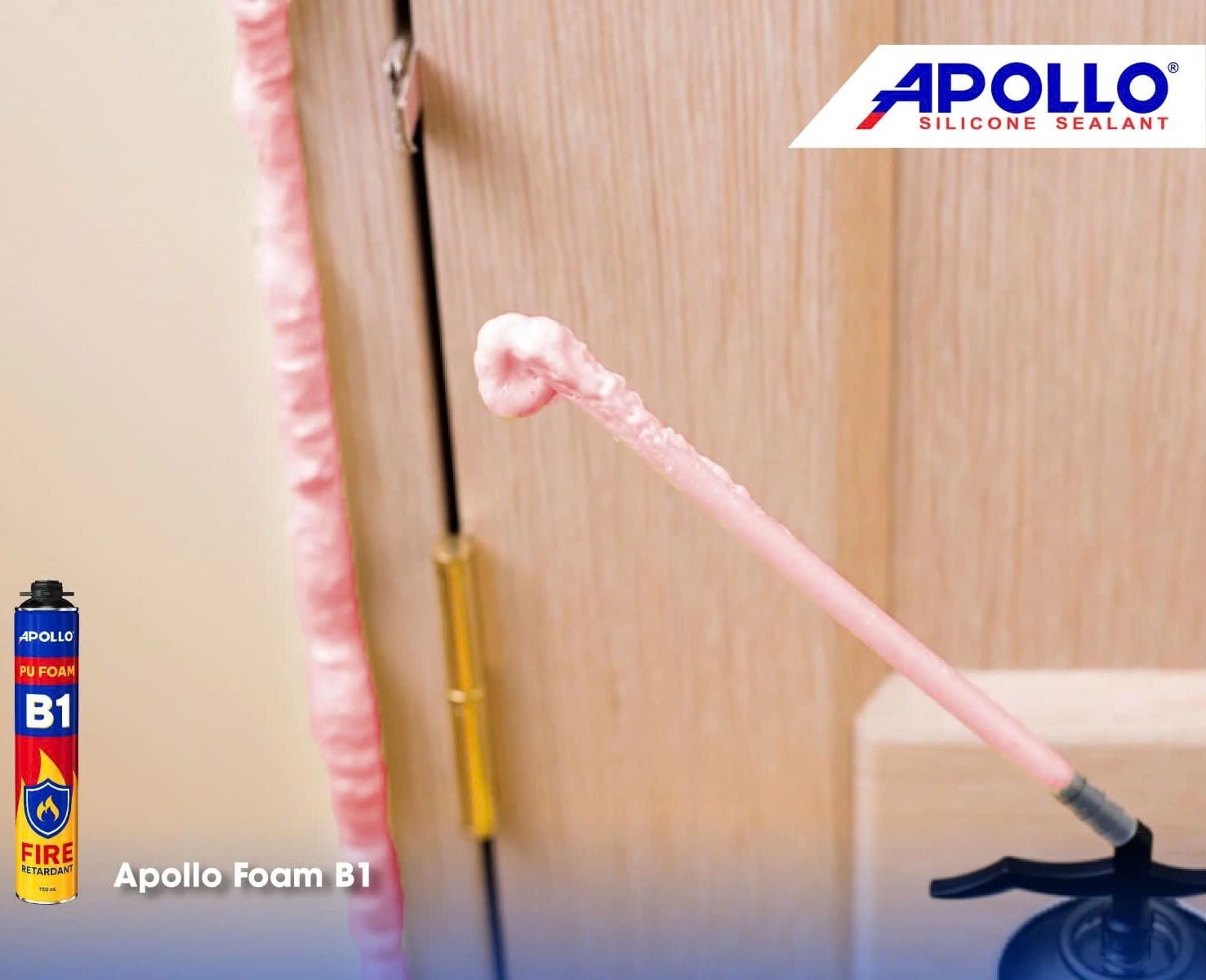 Keo bọt nở chống cháy trám khung bao cửa