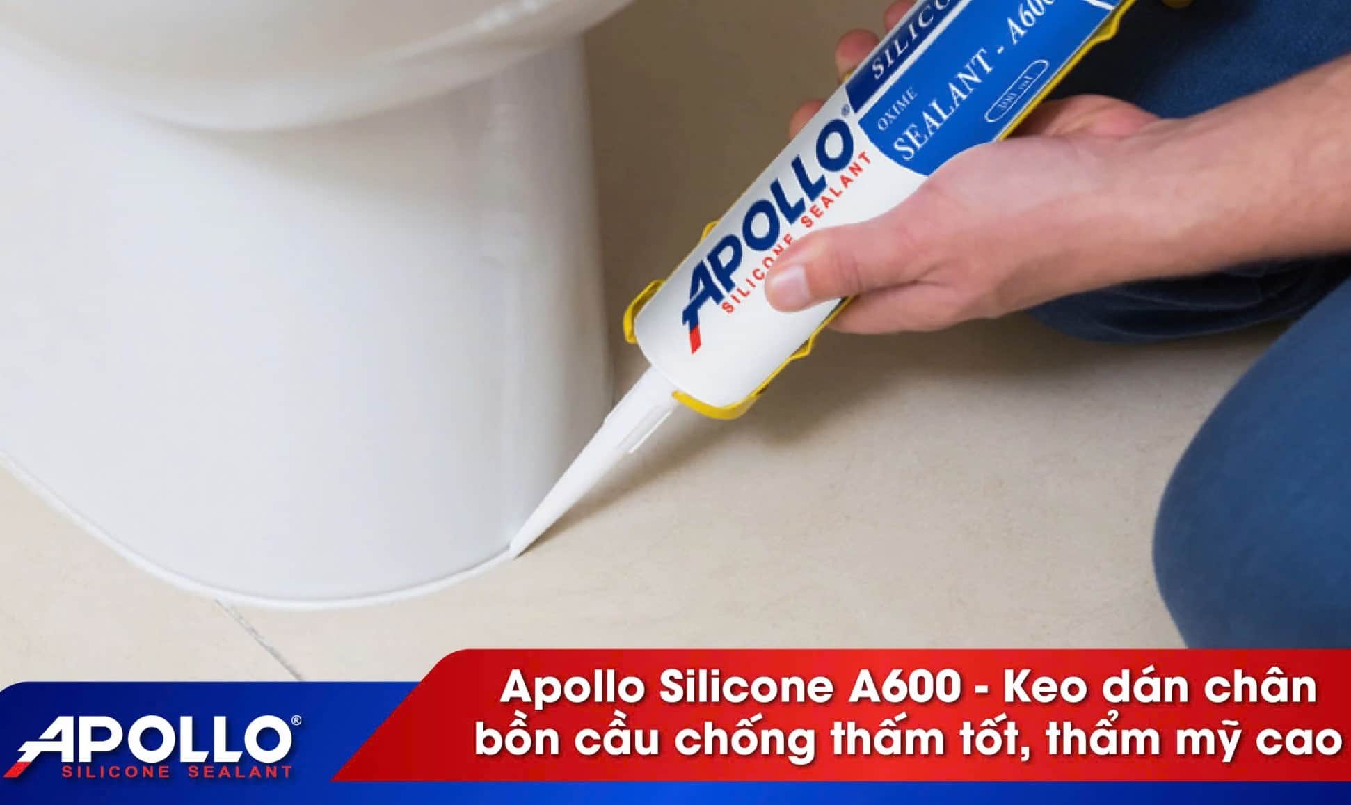 keo chống thấm chịu nhiệt apollo a600