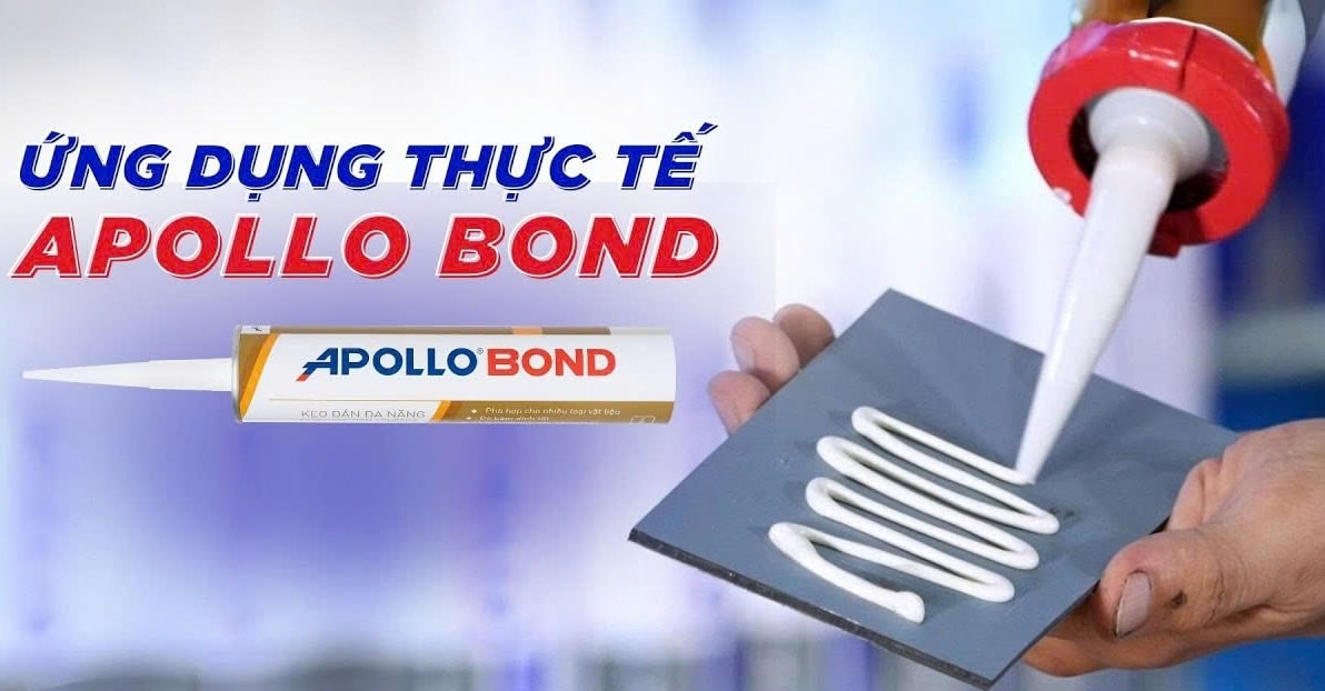 keo dán tấm alu quảng cáo apollo bond