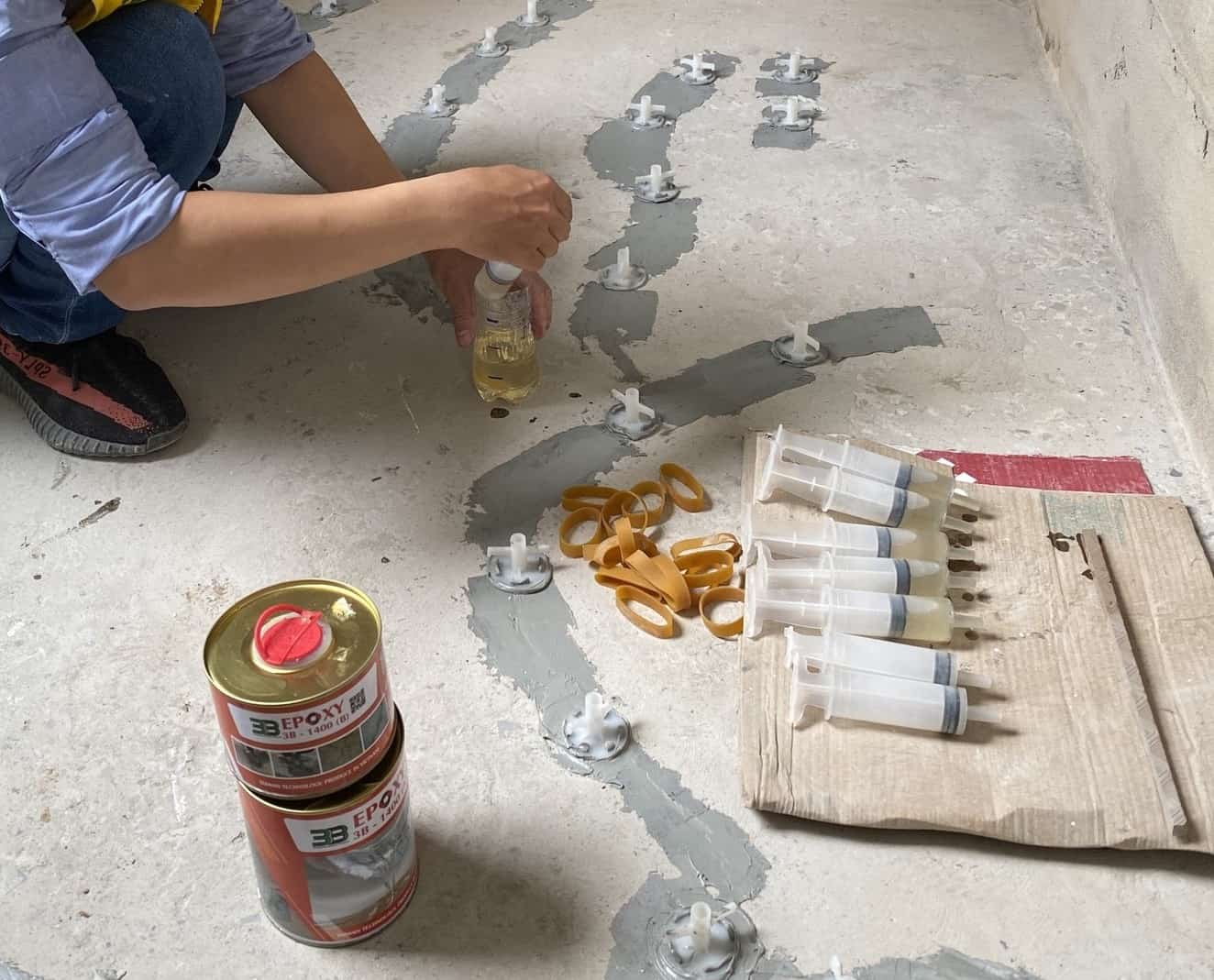 Keo Epoxy chống thấm