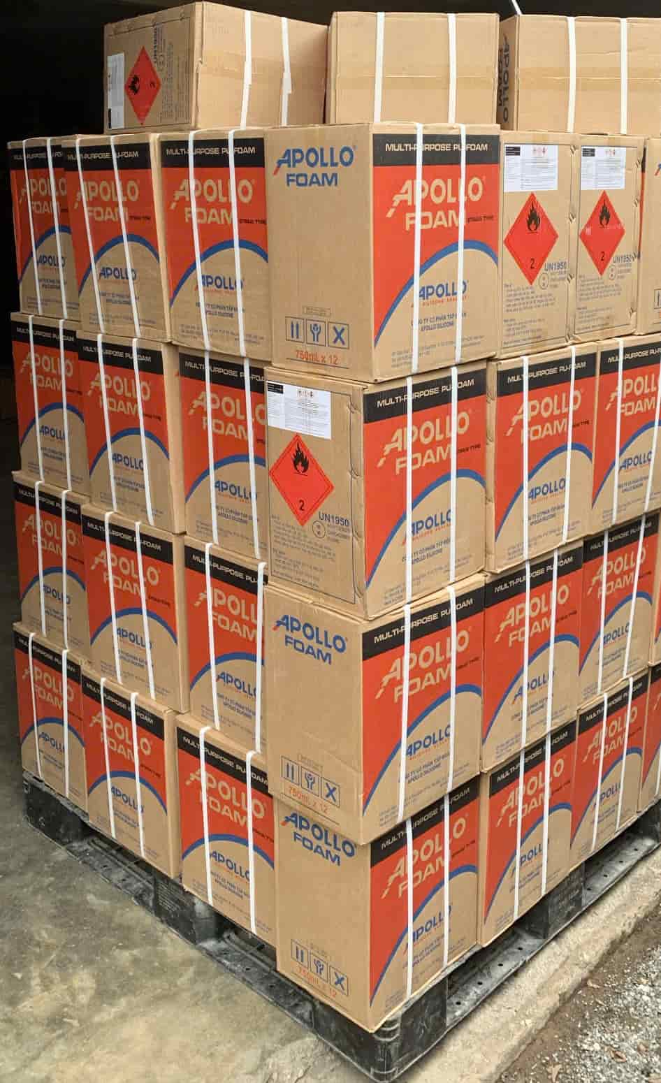 Mua keo bọt nở apollo foam có hóa đơn vat ở hà nội