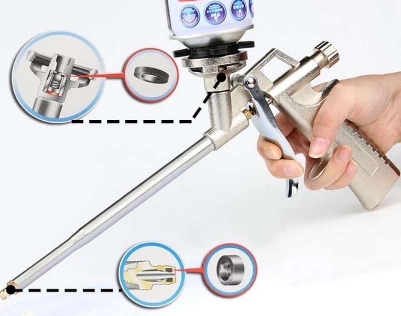 Nguyên lý hoạt động súng bắn keo foam