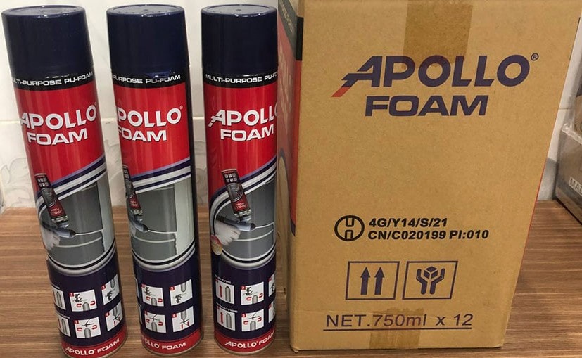Nhà phân phối keo Apollo foam số lượng lớn