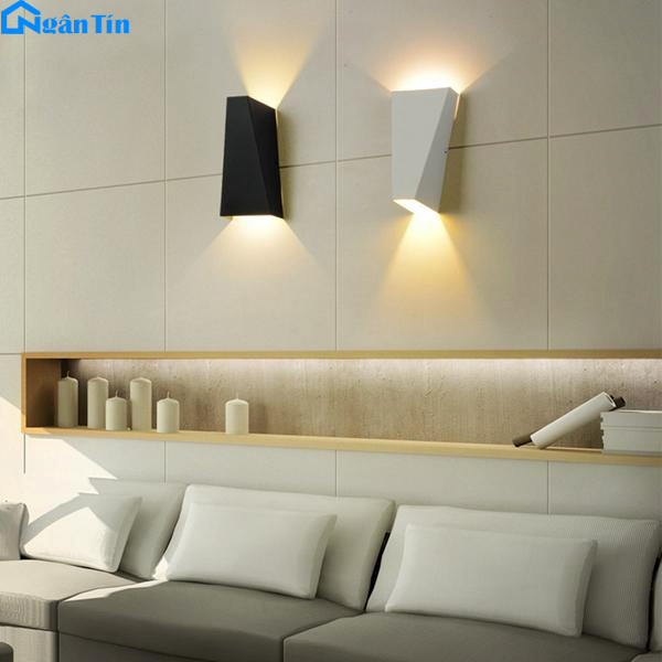 Đèn gắn tường trang trí nhà đẹp giá rẻ bất ngờ 2 Đèn gắn tường trang trí nhà Cầu Thang Trang Trí Led 3500K GT355 Ngân Tín