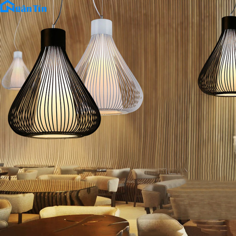 Mua đèn thả phòng khách ở đâu uy tín chất lượng? 42 Bộ 3 Đèn thả trần trang trí nhà quán cà phê DTTN01 Ngân Tín (Tặng kèm 3 bóng đèn Led Edison 4W)