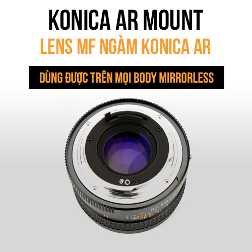 Lens MF ngàm Konica AR
