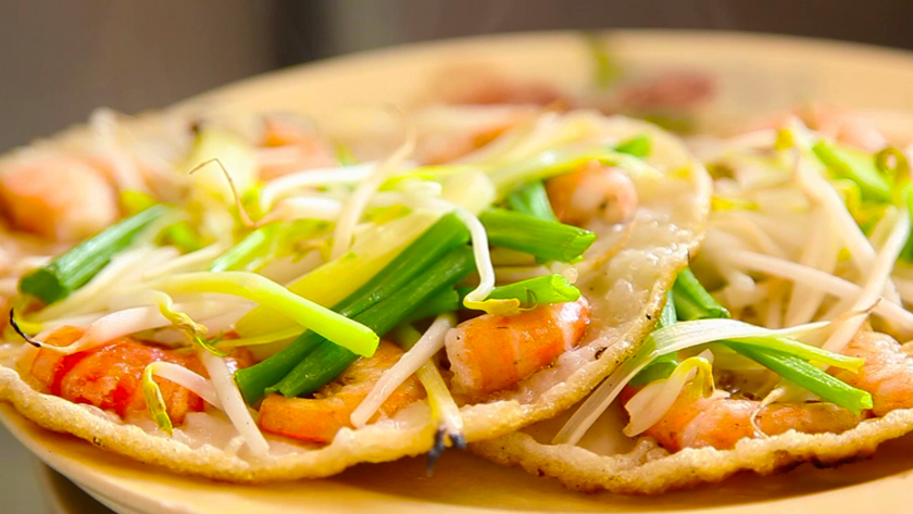 bánh xèo tôm nhảy bánh xèo tôm nhảy