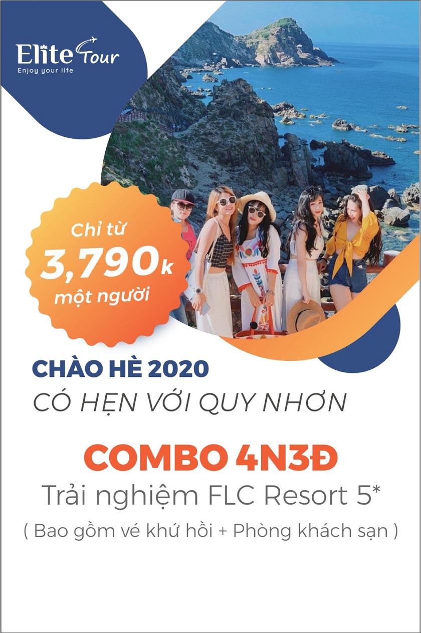 Combo Quy Nhơn 4n3Đ Elite Tour Combo Quy Nhơn 4n3Đ Elite Tour