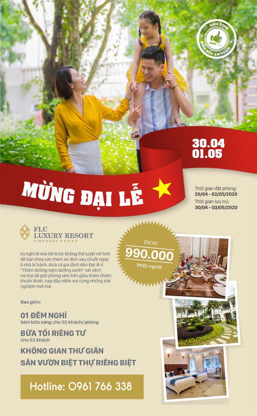 Ưu đãi FLC - Combo Happy Sunshine 2 Ưu đãi FLC - Combo Happy Sunshine 2