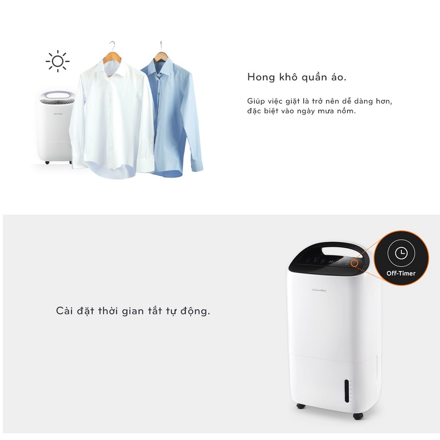 Sử dụng các loại máy hút ẩm - cách chống nồm ẩm