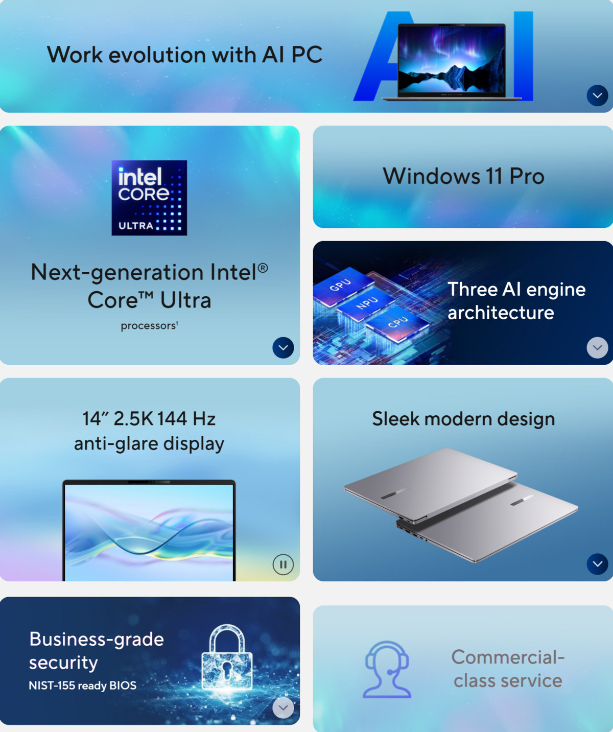 ASUS ExpertBook-P5 Intel Lunar Lake CPU Laptop