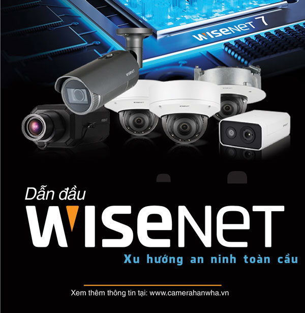 Camera ngoài trời của Wisenet là lựa chọn hàng đầu cho biệt thự