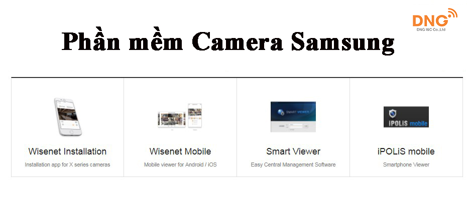Cài đặt Camera IP Samsung không thể bỏ qua phần mềm này