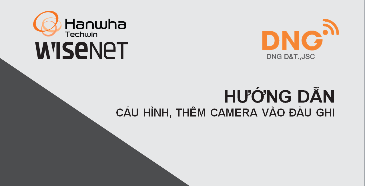 Cần cài đặt camera ONVIF để có thể xem dữ liệu nhiều loại camera ip