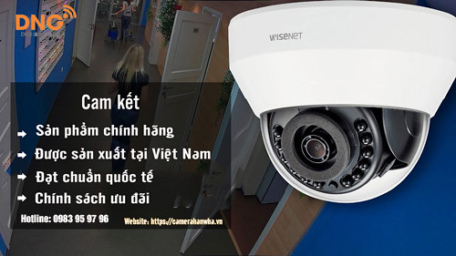 camera an ninh Wisenet 