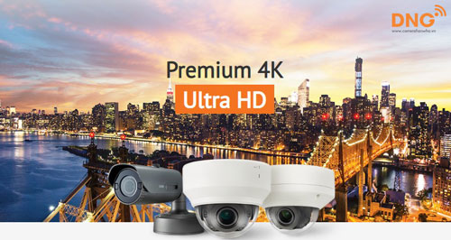 camera an ninh 4K Wisenet tập trung ở dòng P series