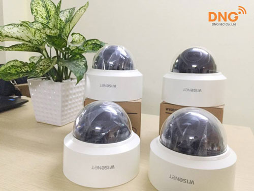 Một số loại camera IP Dome của Wisenet Hanwha Techwin