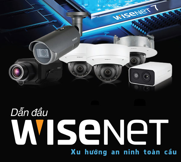 Wisenet là Thương hiệu cho công trình camera ngoài trời Đà Nẵng nổi bật