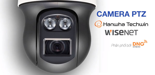 Các sản phẩm camera PTZ Wisenet đang được đánh giá cao về chất lượng trên thị trường