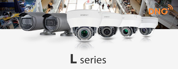 Camera quan sát kho xưởng Wisenet dòng L series