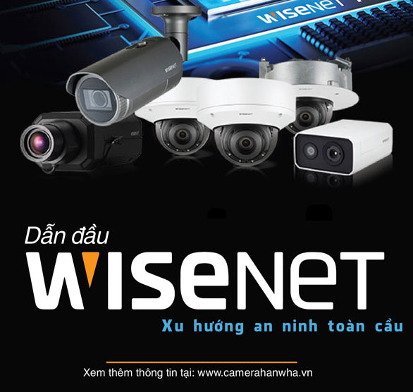 Wisenet có nhiều sản phẩm cho camera quan sát nhà xưởng