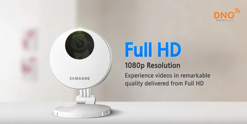 Camera Samsung Wifi SNH-P6410BN có chất lượng video Full HD 1080p
