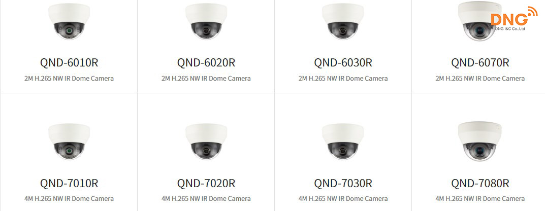 Một số loại camera Q series tiêu biểu