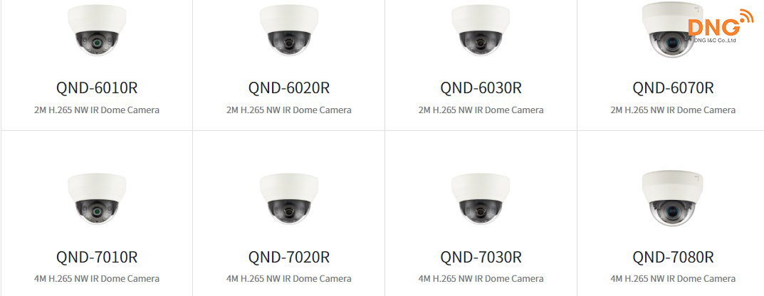 Một số loại camera Q series tiêu biểu